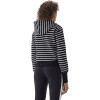 O'NEILL Easy Fantastic Women's Full Zip Hoodie-Black Aop/White