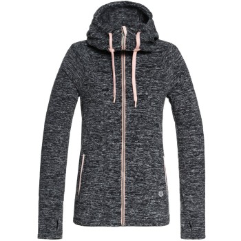ROXY Electric Feeling Γυναικεία ζακέτα-Charcoal Heather ROXY Electric Feeling Γυναικεία ζακέτα-Charcoal Heather