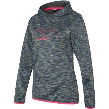 ZIENER Jeresa - Women's Hoodie - Multicolour Graphite ZIENER Jeresa - Women's Hoodie - Multicolour Graphite