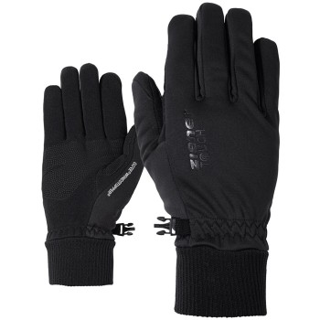 ZIENER IDAHO GWS TOUCH - Γάντια Softshell Multisport - Black ZIENER IDAHO GWS TOUCH - Γάντια Softshell Multisport - Black
