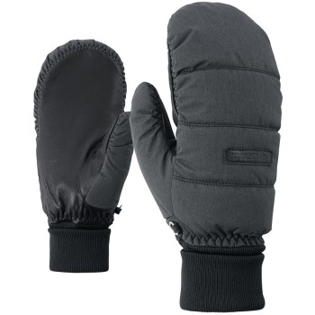 ZIENER ILIANA AW Mitten - Γυναικεία γάντια χούφτα - Black melange      ZIENER ILIANA AW Mitten - Γυναικεία γάντια χούφτα - Black melange