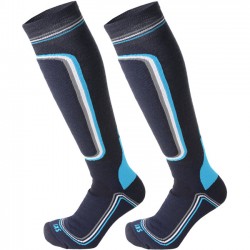 MICO 119 Superthermo Primaloft Γυναικείες κάλτσες σκί - Blue