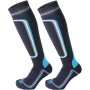 MICO 119 Superthermo Primaloft Women's ski socks - Blue