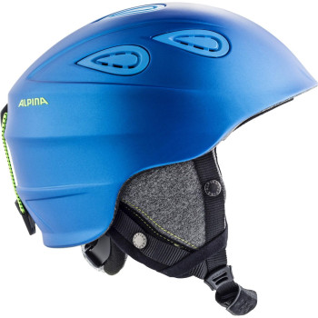 ALPINA GRAP 2.0 Helmet - Blue neon yellow matt
