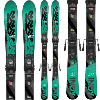 K2 INDY Junior Ski + MARKER FDT 7.0
