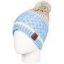 ROXY Hailey Pom-Pom Beanie - Powder blue