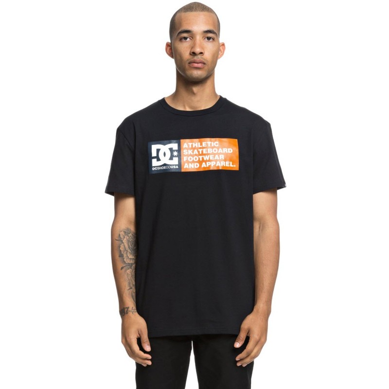 DC VERTICAL ZONE SS Black Men's T-Shirt