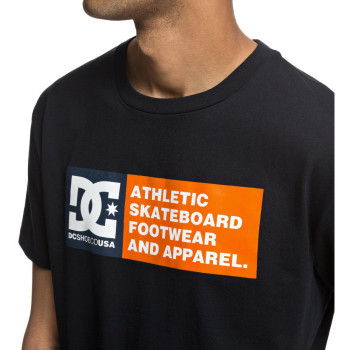 DC VERTICAL ZONE SS Black Men's T-Shirt