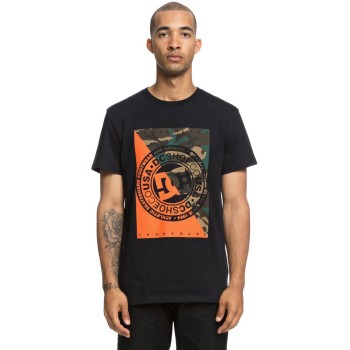 DC WARFARE SS Black Men's T-Shirt  DC WARFARE SS Black Men's T-Shirt