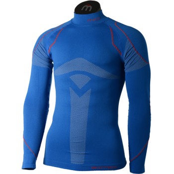 MICO 1840 - Men's Long sleeve shirt Skintech Warm Skin - Blue