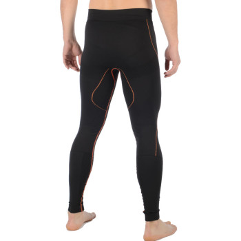 MICO 1473 - Men's Tight pant Skintech Superthermo Primaloft® - Black/Red
