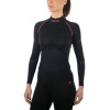 MICO 1476 - Women's LS shirt Skintech Superthermo Primaloft® - Black/Fucsia