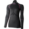 MICO 1476 - Women's LS shirt Skintech Superthermo Primaloft® - Black/Fucsia