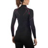 MICO 1476 - Women's LS shirt Skintech Superthermo Primaloft® - Black/Fucsia