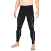 MICO 1845 - Men's skintech Warm Long tight pant -Black Green