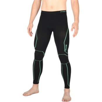 MICO 1845 - Men's skintech Warm Long tight pant -Black Green