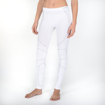MICO 1846 - Women's skintech Warm Long tight pant - White