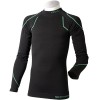 MICO 2807 - Παιδικό Set Θερμοεσώρουχα skintech warm - Black/Green