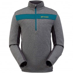 SPYDER Encore Half zip - Men's fleece pullover - Ebony