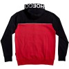 DC Wepma Zip-Up Men's Hoodie - Black/Racing Red