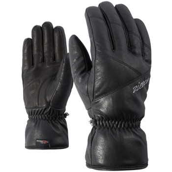 ZIENER KINGALA PR - Γυναικεία γάντια Primaloft Ski - Black ZIENER KINGALA PR - Γυναικεία γάντια Primaloft Ski - Black