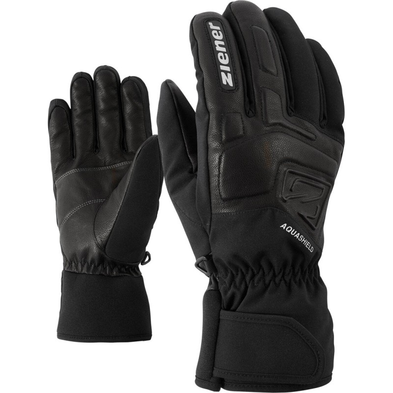 ZIENER GLYXUS AS® - Ανδρικά Γάντια Ski - Black