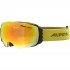 ALPINA GRANBY Hicon Mirror - Μάσκα Ski/Snowboard - Curry/Red spherical