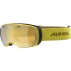 ALPINA ESTETICA Hicon Mirror - Μάσκα Ski/Snowboard - Curry/Gold spherical