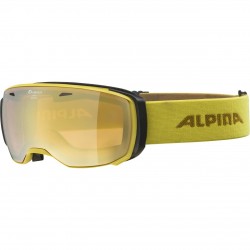 ALPINA ESTETICA Hicon Mirror - Μάσκα Ski/Snowboard - Curry/Gold spherical