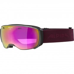 ALPINA ESTETICA Hicon Mirror - Μάσκα Ski/Snowboard - Grey cassis/Pink spherical