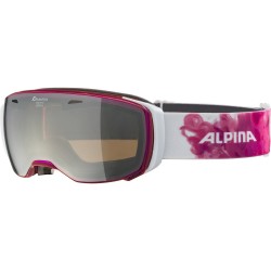 ALPINA ESTETICA Hicon Mirror - Μάσκα Ski/Snowboard - Translucent Pink/Black spherical