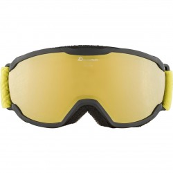 ALPINA PHEOS Junior Hicon Mirror - Παιδική Μάσκα Ski/snowboard - Black curry/Gold