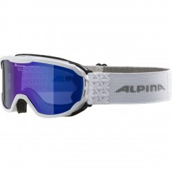 ALPINA PHEOS Junior Hicon Mirror - Παιδική Μάσκα Ski/snowboard - White/Blue