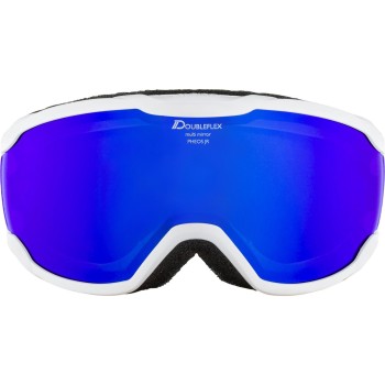 ALPINA PHEOS Junior Hicon Mirror - Παιδική Μάσκα Ski/snowboard - White/Blue