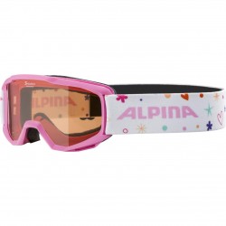 ALPINA PINEY Singleflex Hicon - Παιδική Mάσκα ski - Rose/rose