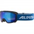 ALPINA SCARABEO Junior Hicon Mirror - Παιδική Μάσκα Ski/Snowboard - Black Light blue/Blue spher.