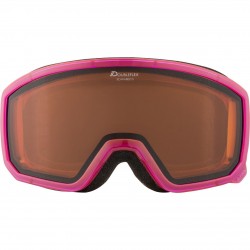 ALPINA  Scarabeo S Doubleflex Hicon - Μάσκα Ski/Snowboard - Translucent pink