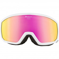 ALPINA  Scarabeo S Hicon Mirror - Μάσκα Ski/Snowboard - White pink flamingo