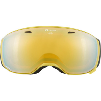 ALPINA ESTETICA Hicon Mirror - Ski/Snowboard goggle - Curry/Gold spherical