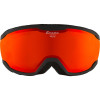 ALPINA PHEOS Junior Hicon Mirror Q-Lite - Kid's Ski/snowboard goggle - Black/Orange