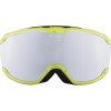 ALPINA PHEOS Junior Mirror - Kid's Ski/snowboard goggle - Translucent yellow/Black