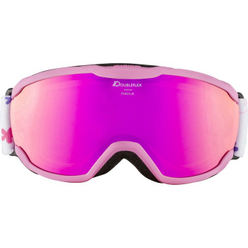 ALPINA PHEOS Junior Quattroflex-Lite Mirror - Kid's Ski/snowboard goggle - Rose/Pink