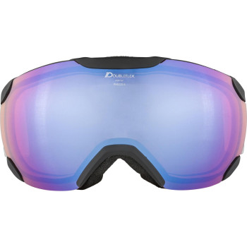 ALPINA PHEOS S Hicon Mirror - Ski/Snowboard Goggle - Black Grey/Blue Spherical