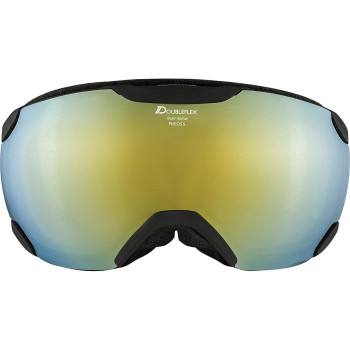 ALPINA PHEOS S Hicon Mirror - Ski/Snowboard Goggle - Black matt/Gold Spherical