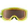ALPINA PINEY Singleflex Hicon - Kid's snow google - Lime