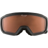 ALPINA SCARABEO Junior Doubleflex Hicon - Kid's snow google - Black neon
