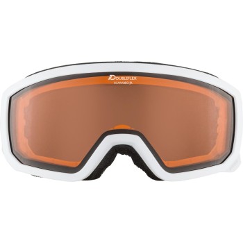 ALPINA SCARABEO Junior Doubleflex Hicon - Kid's snow google - White