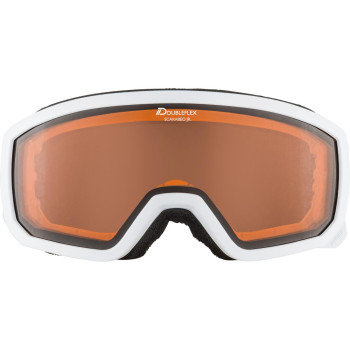 ALPINA SCARABEO Junior Doubleflex Hicon - Kid's snow google - White
