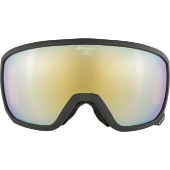 ALPINA  Scarabeo Hicon Mirror Spherical - Ski/Snowboard Goggles - Black Curry/Gold spherical