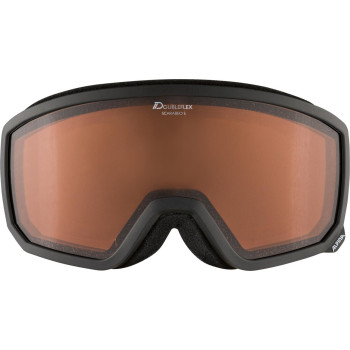 ALPINA  Scarabeo S Doubleflex Hicon - Ski/Snowboard Goggles - Black matt